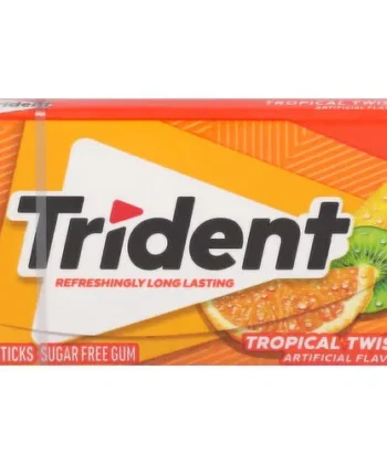 Chicles Sabor a Naranja x 14 Sticks Trident