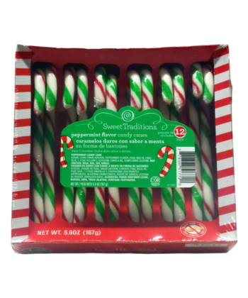 Bastones de Caramelo Verde 167g Sweet Traditions