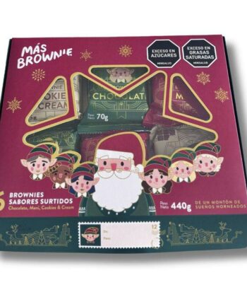 Brownies de Sabores Surtidos 6 Unidades Más Brownie