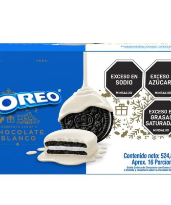 Galletas con Cobertura Sabor a Chocolate Blanco 262g x 2 Unds Oreo