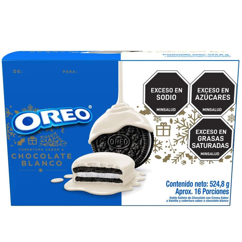Galletas con Cobertura Sabor a Chocolate Blanco 262g x 2 Unds Oreo (1)