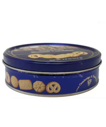 Galletas de Mantequilla Danesas en Lata Navideña 453g Kelsen