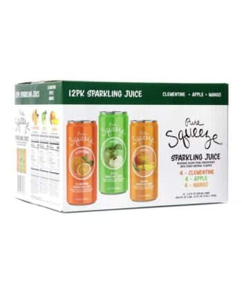 Jugo con Gas en Sabores Surtidos 330 ml x 12 Unds Pure Squeeze