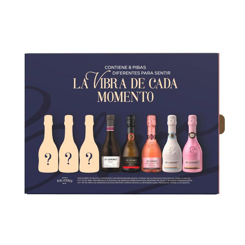 Set de Vino Espumoso Variado 8 Unidades 200 mL JP Chenet (1)