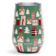 Vasos Térmicos Navideños unds 355ml Manna