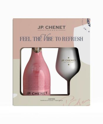 Vino Rosado Espumante 750 mL + 1 Copa JP Chenet Ice