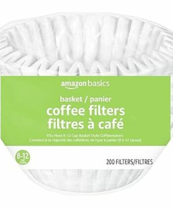 Filtros de Café 200 Unids 1.88 L - 2.82 L Amazon Basics