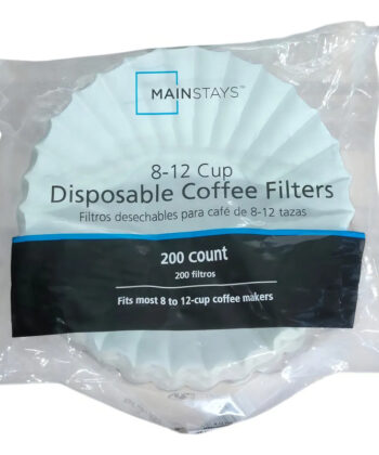 Filtros de Café 200 Unids 1.88 L - 2.82 L Mainstays
