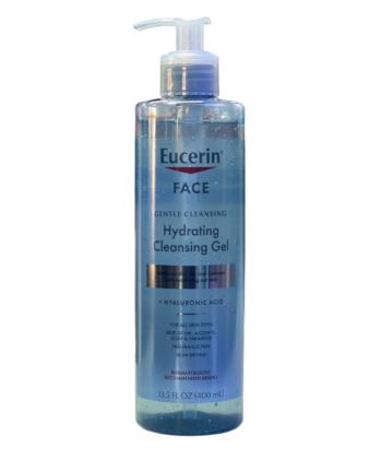 Gel Hidratador y Limpiador facial 400ml Eucerin