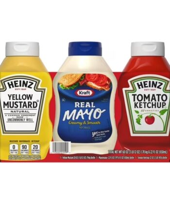 Salsas 650ml x 3 unds Heinz Classic PicnicPack