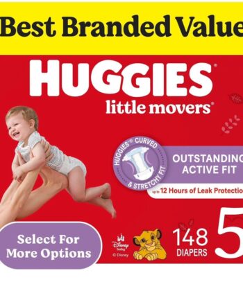 Pañales para bebé tallas 3-8 años Huggies Little Movers