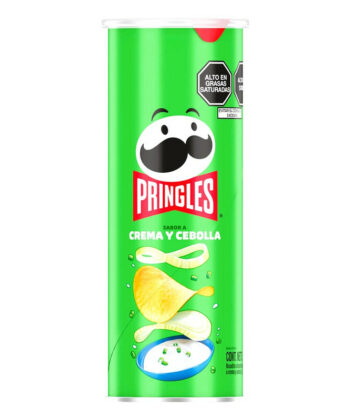 Papas Fritas Sabor crema y cebolla 124gr Pringles