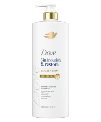 Acondicionador 5 en 1 33.8 onzas líquidas Dove Nourish & Restore