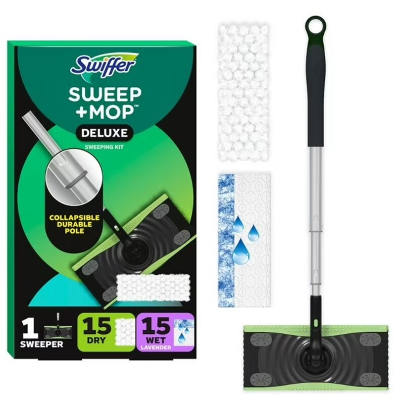 Kit de limpieza 1 lampazo + 30 recambios Swiffer Sweep (1)
