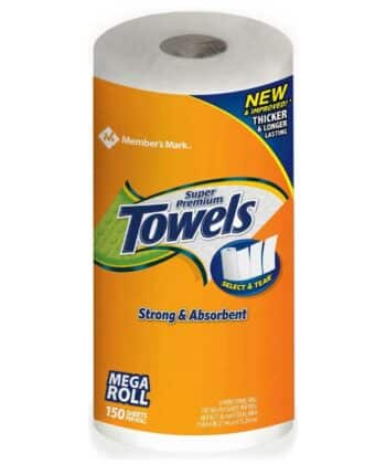 Toallin de Papel Hoja Ajustable Member's Mark