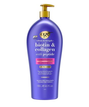 Acondicionador Biotina y Colágeno 1.18L OGX Volume & Strength