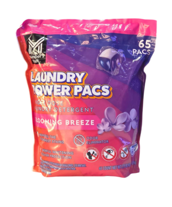 Cápsulas de detergente Blooming Breeze 65 unds Member's Mark