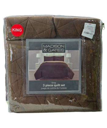 Sábanas de 3 Piezas King Madison and Gates