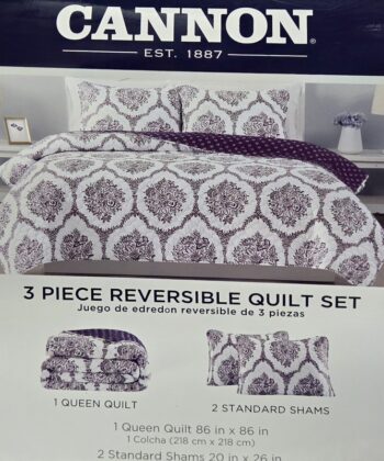 Sábanas de 3 Piezas Queen Cannon