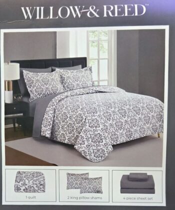 Sábanas de 7 Pieza King Willow and Reed