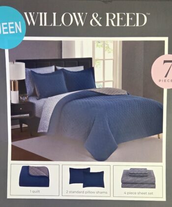 Sábanas de 7 Piezas Queen Willow and Reed