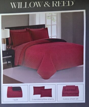 Sábanas de 7 Piezas Queen Willow and Reed