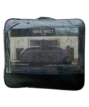 Sábanas de 8 Piezas King Nine West