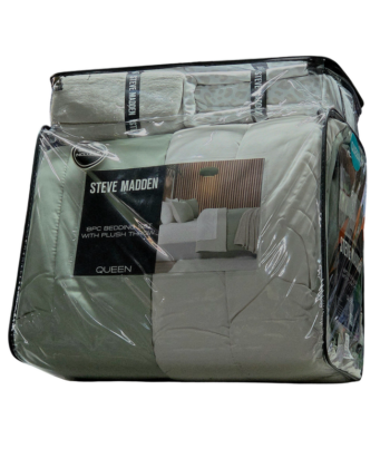 Sábanas de 8 Piezas Queen Steve Madden