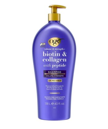 Shampoo Biotina y Colágeno 1.18L OGX Volume & Strength
