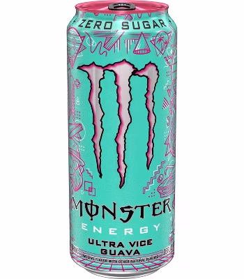 Bebida Energizante Ultra Vice Guava 473ml Monster Energy